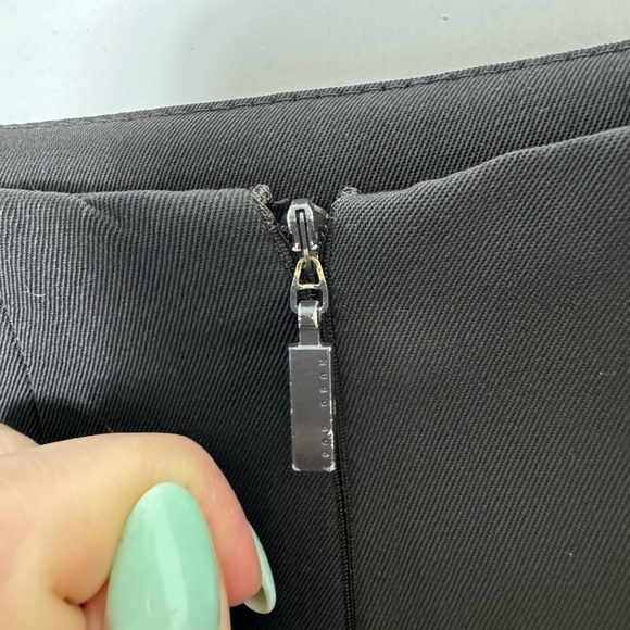 Boss Hugo Boss Verleena Black Wool Pencil Skirt Size 6 - Picture 10 of 11